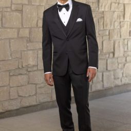 Black Force Performance Stretch Tuxedo