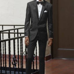 Black Paisley Aries Tuxedo