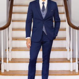 Blue Performance Wedding Suit