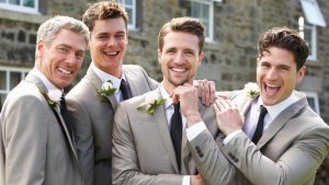 kenosha groomsmen suits, suit rental kenosha, kenosha tuxedo rental